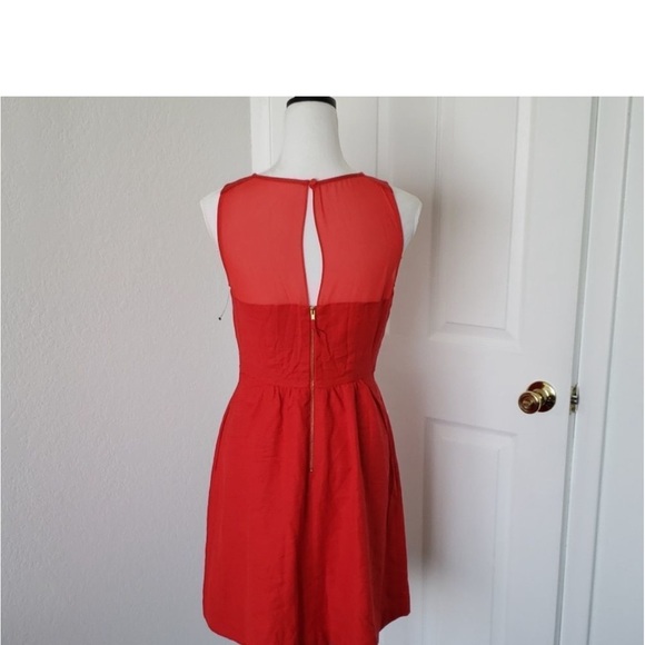 Maeve Red Sleeveless Party Dress - Picture 4 of 11